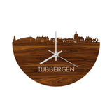 Skyline Klok Tubbergen Palissander houten cadeau decoratie relatiegeschenk van WoodWideCities