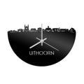 Skyline Clock Uithoorn Black Glossy