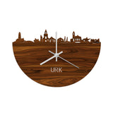 Skyline Klok Urk Palissander houten cadeau wanddecoratie relatiegeschenk van WoodWideCities