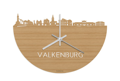 Skyline Clock Valkenburg Bamboo