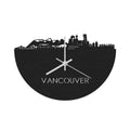Skyline Clock Vancouver Black