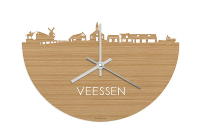 Skyline Clock Veessen Bamboo