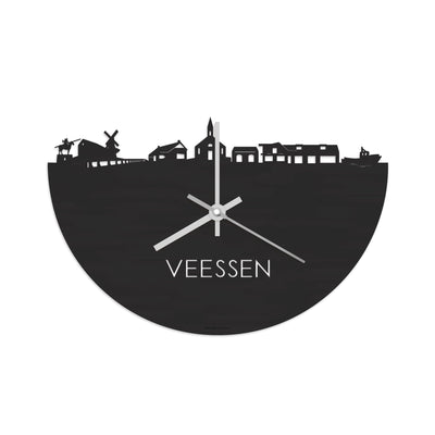 Skyline Clock Veessen Black