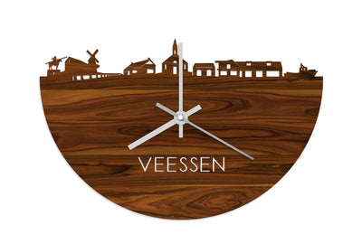 Skyline Clock Veessen Rosewood