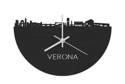 Skyline Clock Verona Black