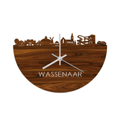 Skyline Clock Wassenaar Rosewood