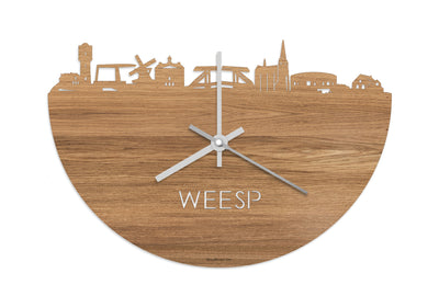 Skyline Clock Weesp Oak