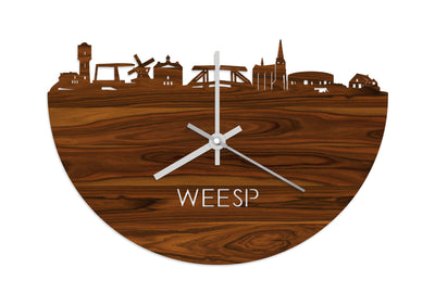 Skyline Clock Weesp Rosewood