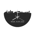 Skyline Clock Wijk aan Zee Black