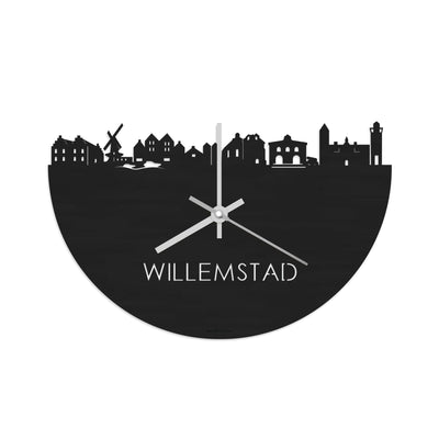 Skyline Clock Willemstad Black