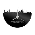 Skyline Clock Winschoten Black Glossy