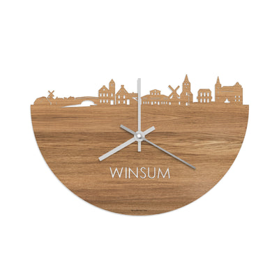 Skyline Clock Winsum Oak