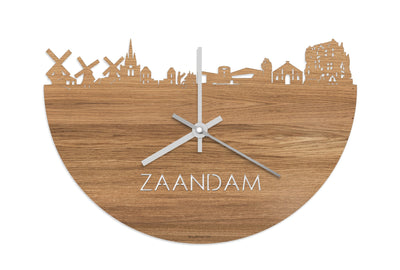 Skyline Clock Zaandam Oak
