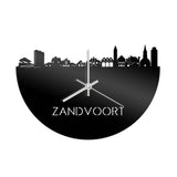 Skyline Klok Zandvoort Zwart Glanzend