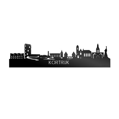 Skyline Kortrijk Zwart Glanzend