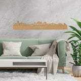 Skyline Landgraaf Bamboe houten cadeau decoratie relatiegeschenk van WoodWideCities