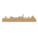 Skyline Lisse Bamboe houten cadeau decoratie relatiegeschenk van WoodWideCities