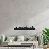 Skyline Lisse Zwart houten cadeau decoratie relatiegeschenk van WoodWideCities