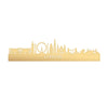 Skyline London Metallic Goud gerecycled kunststof cadeau decoratie relatiegeschenk van WoodWideCities