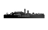 Skyline Los Angeles Zwart Glanzend