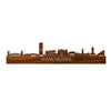 Skyline Manchester Palissander houten cadeau decoratie relatiegeschenk van WoodWideCities