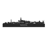 Skyline Nijkerk Zwart houten cadeau decoratie relatiegeschenk van WoodWideCities
