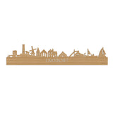 Skyline Ouddorp Bamboe houten cadeau decoratie relatiegeschenk van WoodWideCities