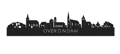 Skyline Over d'n Dam Black