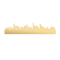 Skyline Over d'n Dam Gold Metallic