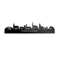 Skyline Over d'n Dam Black Glossy