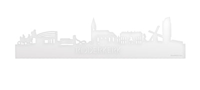 Skyline Ridderkerk Wit Glanzend