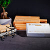 Skyline Serveerplank Meppel houten cadeau decoratie relatiegeschenk van WoodWideCities