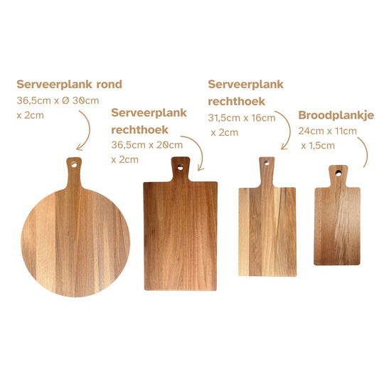 Skyline Serveerplank Numansdorp houten cadeau decoratie relatiegeschenk van WoodWideCities
