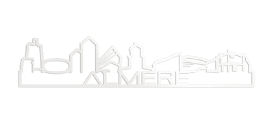 Skyline Shape Almere White Glossy