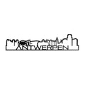 Skyline Shape Antwerp Black