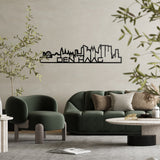 Skyline Shape Den Haag Black houten cadeau decoratie relatiegeschenk van WoodWideCities
