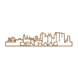 Skyline Shape Den Haag Eiken houten cadeau decoratie relatiegeschenk van WoodWideCities