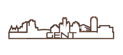 Skyline Shape Gent Walnut