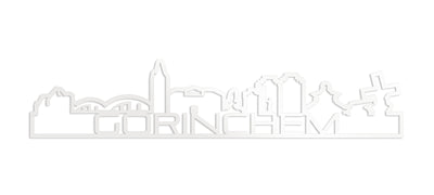 Skyline Shape Gorinchem Wit Glanzend