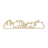 Skyline Shape Haarlem Bamboe houten cadeau decoratie relatiegeschenk van WoodWideCities