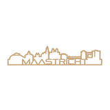 Skyline Shape Maastricht Bamboe houten cadeau decoratie relatiegeschenk van WoodWideCities