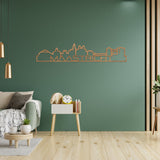 Skyline Shape Maastricht Eiken houten cadeau decoratie relatiegeschenk van WoodWideCities