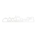 Skyline Shape Maastricht Wit Glanzend
