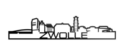 Skyline Shape Zwolle Zwart Glanzend