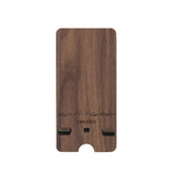 Skyline Telefoonhouder IJmuiden houten cadeau decoratie relatiegeschenk van WoodWideCities