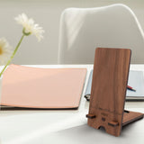 Skyline Telefoonhouder Spijkenisse houten cadeau decoratie relatiegeschenk van WoodWideCities