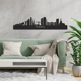 Skyline Tilburg Black houten cadeau decoratie relatiegeschenk van WoodWideCities