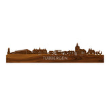 Skyline Tubbergen Palissander houten cadeau decoratie relatiegeschenk van WoodWideCities