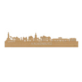 Skyline Valkenburg Bamboe houten cadeau decoratie relatiegeschenk van WoodWideCities