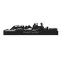Skyline Vancouver Black